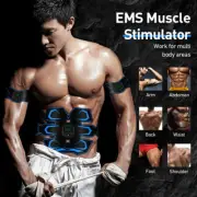 EMS Abdominal Arm Muscle Trainer Stimulator Belt Toner ABS Body Fitness Training