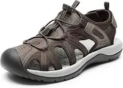 [DREAM PAIRS] Men's Hiking Sandals Closed Toe Athletic Sandals for Men