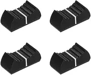 TopHomer 4Pcs 24mmx12mmx11mm Fader or Slider Control Knobs, Console Mixer Slider Fader Knobs Replacement for Potentiometer Fader Knobs Black