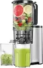 Canoly Cold Press Juicer, 5.4" Wide Feed Chute Juice Extractor Machine, NEW