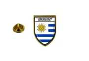pins pin's flag national badge backpack hat shield world uruguay