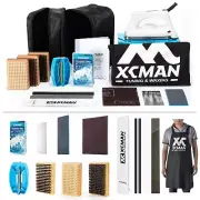 XCMAN Complete Ski Snowboard Tuning and Waxing Kit with Waxing Iron,Universal...