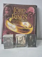 Lord Of The Rings Two Towers Complete Prismatic Chase Sets Binder Topps 2002
