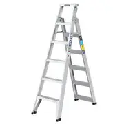 BAILEY 1.8/3.2m 150kg Trade Lyte Aluminium Double Sided Dual Purpose Ladder FS14022