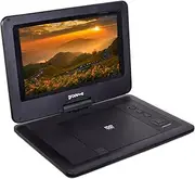 Groov-e 10.1-Inch Portable DVD Player - Movie Player with TFT LCD Screen, Built-in Speakers, USB and SD Card Ports, Remote Control, and Rechargeable Battery, Mains or Battery Powered