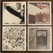Led Zeppelin Ceramic Coasters - Set Of 4