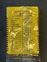 VTG TUFFY POCKET SHOPPING GROCERIES REMINDER UNOPENED 1970s-NEVER DISPLAYED!!