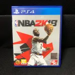 NBA 2K18 二手PS4 遊戲光碟片