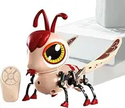 Shxupjn Remote Control Bee Toy | Touch Sensing Robotic Bee Model - Sound and Light Battery Operated Mechanical Animal Model for Indoor