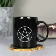 Amazing Pentacle Ceramic Mug Wicca Pagan Decoration Witch Ritual Pagan