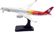 Pre-Built Model Aircraft 16CM 1/400 Large Scale Model Collectible Airplane Sichuan Airlines A350-900 B-32F8 Removable Landing Gear Aircraft Miniature Airplane Model