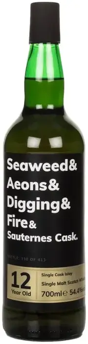 Seaweed & Aeons & Digging & Fire & Sauternes Cask 12 Year Old Whisky 700ml