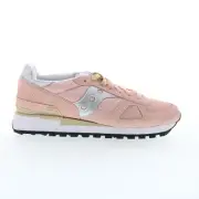 Saucony Shadow Original S1108-810 Womens Pink Suede Lifestyle Sneakers Shoes 9