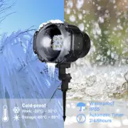 Led Snowfall Lights LED Snowfall Lights LED Projector Snow Falling Lights AC