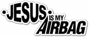 Jesus is My AIRBAG Sticker Decal