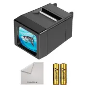 LED Lighted Illuminated 35mm Slide Viewer2AA Batteries Included