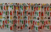 Valance Hungry Caterpillar Food Eric Carle Handmade Window Treatment Children's