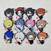 Hypnosis Mic rubber Keychain Key Ring Race Straps cosplay