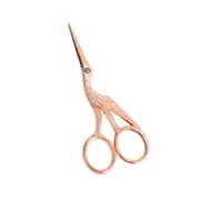 MW-0306-01 1 Piece Stainless Steel Crane Shape Scissors Stork Embroidery Sewing Measures Retro Hand Craft Shears Tools