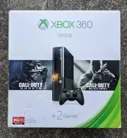 NEW Microsoft Xbox 360 E Console 500GB Call Of Duty Bundle Black OPS 2 Ghosts