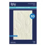 Spellbinders Twirling Tulips 3D Embossing Folder from the Tulip Garden Collection by Simon Hurley