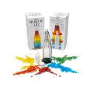 Mandala Art Rainbow Lantern Glass Craft Kit