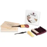 Flexcut Beginner 2-Blade Craft Wood Carver Set Package 717986