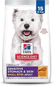 Hill's Science Diet Sensitive Stomach & Skin Adult Small Bites, Chicken Recipe, Dry Dog Food, 6.8kg Bag