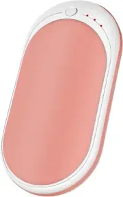 Rechargeable 5200mAh Hand Warmer: Double-Sided, Adjustable, Portable Heater