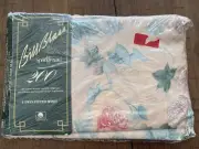 Vintage & NEW! Bill Blass Springmaid “Casanova” Twin Fitted Sheet Pink Floral