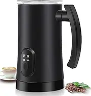 [EPAZISOH] Milk Frother 4-in-1 Automatic Hot and Cold Foam Maker Milk Warmer Electric Milk Steamer for Latte, Cappuccinos, Macchiato, Hot Chocolate Milk - 11.8oz/350ml
