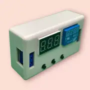 DC 24V Trigger Cycle Timer Delay Relay LED Display Digital Switch Relay /W CASE