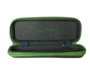 NEW Kilter Gray Semi Soft Clamshell Eyeglasses Case With Zipper Closure