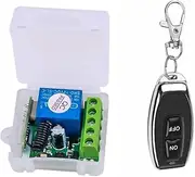 Mellisso DC 12V Single Channel Relay Module Universal Wireless Switch Relay Receiver + 1 Remote Controller