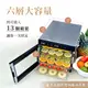 【強勢升級款】美國 AROMA 紫外線全金屬六層乾果機 食物乾燥機 果乾機 烘乾機 AFD-965SDU (贈彩色食譜)