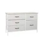 Storage Cabinet Tower Chest Of Drawers Dresser Tallboy 5 Drawer