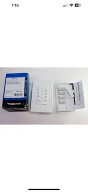 NLight Acuity Controls sensor switch NPODMA 4P DX WH *2617WE lighting controls