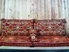 Arabic Oriental Eastern Floar Seating Sofa Set Cushion Cover Hookah Lounge Couch