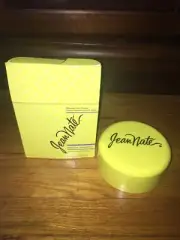 JEAN NATE - Silkening Body Powder - 6 oz New W/ Open Box with puff
