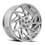 18x8 Mazzi 377 Freestyle Chrome Wheel 5x108 (35mm) (for: Jaguar)