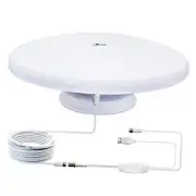 Long Range RV TV Antenna Outdoor, Amplified Digital HD TV Antenna, Magnetic