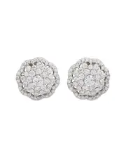 Suzy Levian Silver CZ Studs