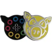 Pig Wheels Neon Skateboard Bearings - ABEC 5