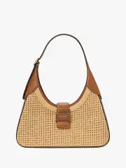 Nouveau Straw Small Shoulder Bag