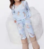 NEW PETER ALEXANDER DISNEY BAMBI PLUSH TOP & PANTS PJ SET JNR 4 RRP$59.95