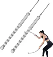 Heavy Ropes for Exercise Training | Exercise Battle Ropes - Lightweight Muscle Building Cords Replacement Spring Rod Equipment for Home Gym Fitness Beginners Outdoor Workouts
