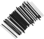 Totority 2mm Plastic Guitar Fret Dots 100pcs Side Markers for Bass Guitar Fretboard Side Marker Stickers