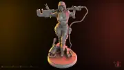 Saskia By Ritual Design Statue 3D Print Unpainted Unassembled