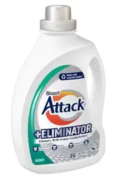 Biozet Attack Plus Eliminator Laundry Liquid 2L