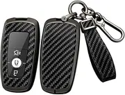 ontto Alloy Car Key fob Cover Fit for Ford Mustang Edge Fusion S-max Ranger Mondeo F-150 F-250 Ecosport Key case Keyring PVC Key Shell Holder keychian Accessories 2/3/4/5 Buttons Black